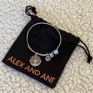 Silver Anchor Bracelet